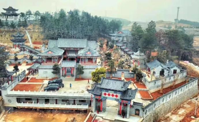 湖南"邵东第一豪宅"申家大院被拆除,已建成7000多平米