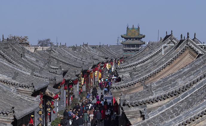 太谷县全景图片